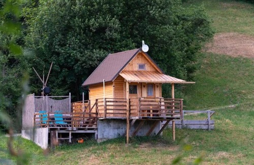 Skofja Loka House | Glamping house Afrodita with private hot tub
