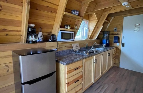 Arteaga Cabin | Glamping MORET Alpine Cabin M2 from 2 to 6 people - pet friendly