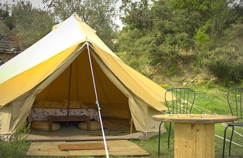 Tremp RV Rental | Glamping tent in nature, Congost de Montrebei