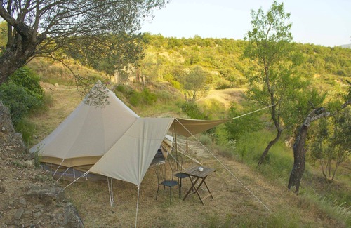 Tremp RV Rental | Glamping tent in nature, Congost de Montrebei
