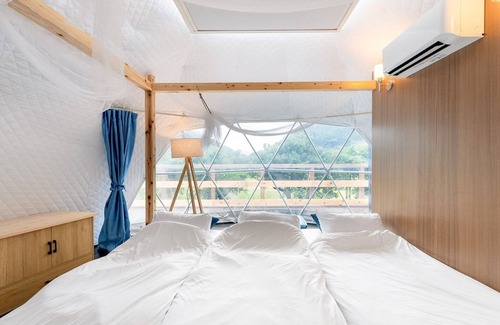 Yamakita Hotel | Glamping twin dome with toilet and semiopenair bath Room only plan/Ashigarakamigun Kanagawa
