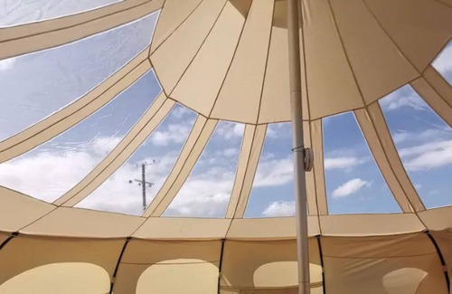 Wisbech RV Rental | Glamping with Llamas in Valentina Stargazer Belle