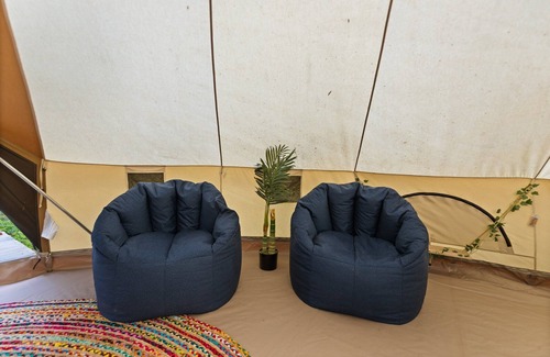 Stanton RV Rental | Glamping Yurt #2 - Heated, Firepit, Fridge, Red River Gorge