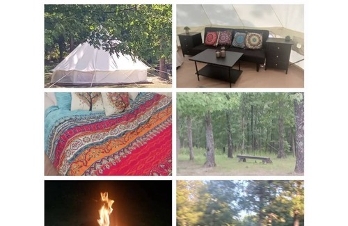 Eldon RV Rental | Glamping Yurt minutes from Lake of The Ozarks 🏞