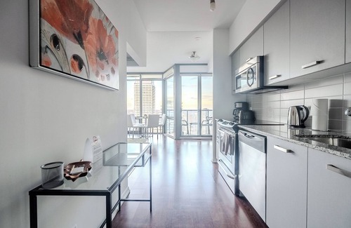 Bay Cloverhill Condo | GLOBALSTAY. Amazing 1Bedroom. Downtown Toronto High Floor View