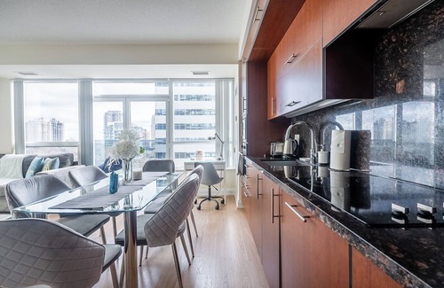 Willowdale Condo | GLOBALSTAY. Cozy 1 BR and Den Condo in North York. Free Parking