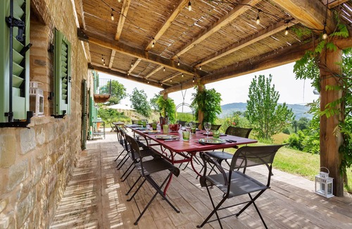 Monte San Martino Villa | Glorious Views, beautiful Holiday home, Heart of Italy 6 bedrooms, private pool