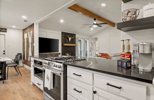 Frisco House | Go-Karts and Broomsticks, Heated pool and spa!