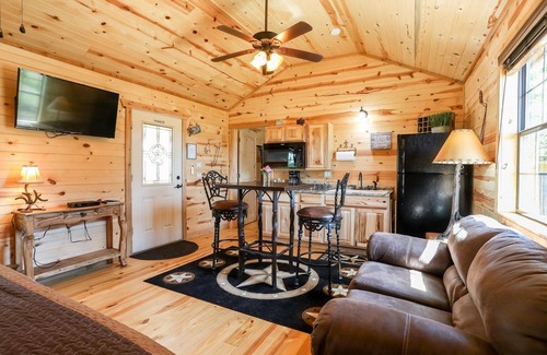 Fredericksburg Cabin | God's Country Cabins- Hope I Recently Built