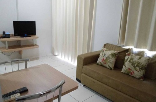 Caldas Novas RV Rental | Goldem Dolphin Expres Apt with 24-hour indoor water park