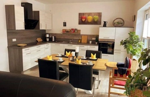 Apeldorn House | Golden Delicious Barrier-free vacation home Carport Terrace Netflix Free WIFI
