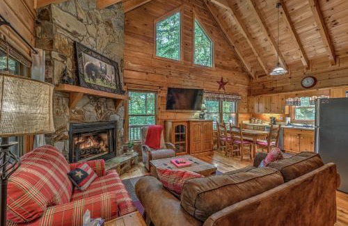 Blue Ridge House | Golden Eagle GA Cabin - Hot Tub, Firepit & Fast WiFi