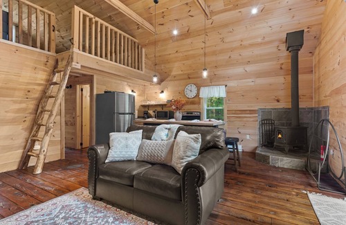 Davenport Cabin | Golden Meadows spacious Cabin with Fire-pit, near all baseball camps