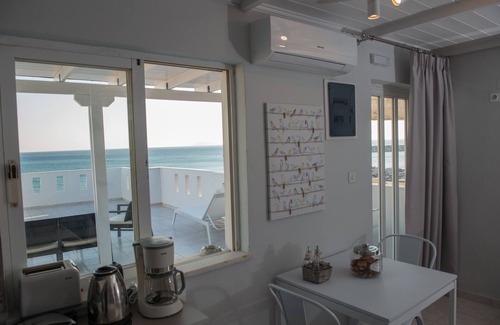 Kokinos Pirgos Apartment | Golden Sun - Beautiful studio in a modern style with amazing sea view