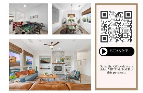 Desert Hot Springs House | Golden Sunset- Saltwater Pool & Spa, Putting Green, Firepit, Gameroom