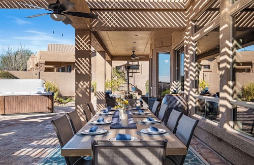 Gold Canyon House | Golden View | Superstition Mtn Views, Private Pool and Hot Tub, Sleeps 14