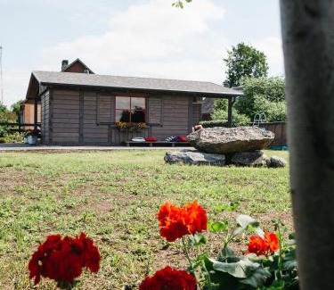 Kuldiga House | Goldingen Stone Retreat - Hot Tub and Nature