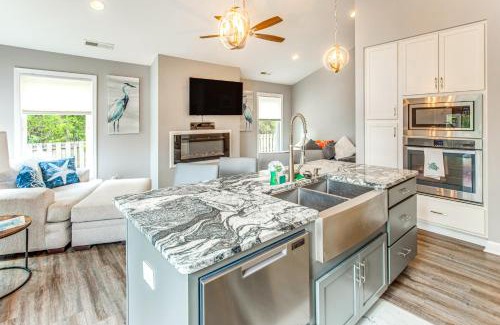 Little River House | Golf Cart Included Little River Cottage with Deck!