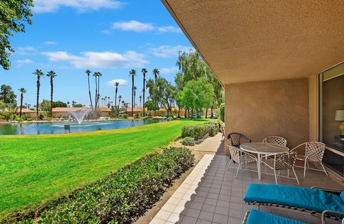 Rancho Mirage Condo | Golf Course Condo w/Water & Mountain Views Nov/Dec 2025 & Jan 2026 available!