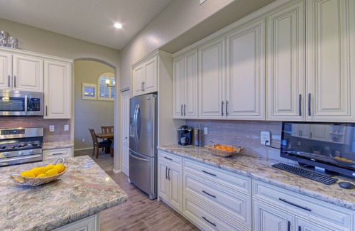 Las Sendas House | Golf Course & Mt VIEWS: Htd POOL, Hot Tub, Putting Green, Fire Pit, 3 Bikes