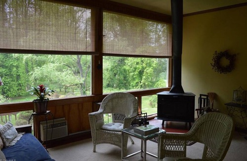 Mount Airy House | Golf course vews, pond and a relaxing yard for your family