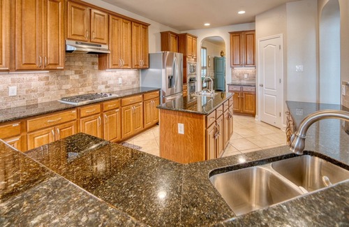 Buda House | Golf course view, private pool & hot tub, game room, theater, near Austin & SA!