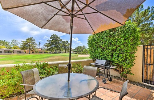 Biltmore Courts House | Golf Course Views, Hot Tub Access Phoenix Home!