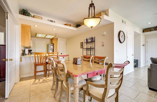 Mesquite Condo | Golf Course Views & Private Deck: Mesquite Condo!