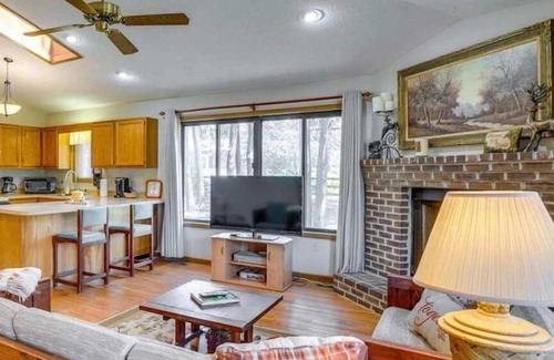 The Woods Cabin | Golf Course Views w Fireplace & Resort Amenities