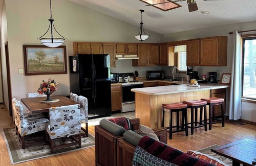 The Woods Cabin | Golf Course Views w Fireplace & Resort Amenities