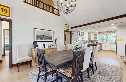 Benton Harbor Cottage | Golf Front Home with Course View, WiFi, Patio & Grill