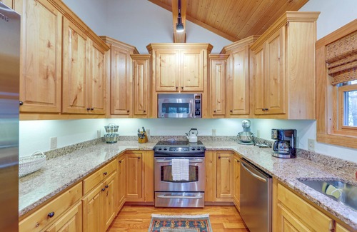 Cullowhee House | Golf, Hike & Trout Fish: Mtn-View Cashiers Retreat