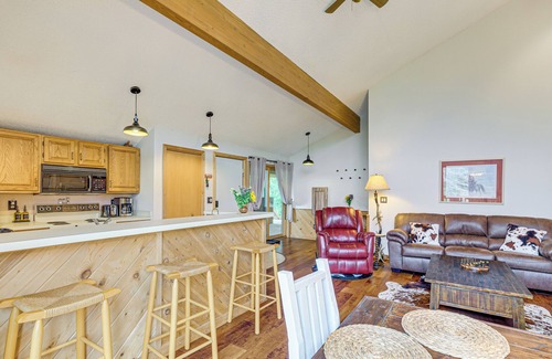 Mancelona Condo | Golf, Swim & Ski: Schuss Mtn Family Getaway!