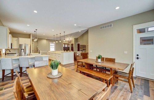 Boyne City House | Golfers dream w/5-star experience! Boyne Mountain ski in/outnGarage, fire-pit!