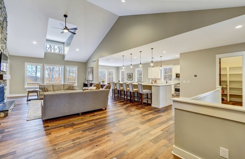 Boyne City House | Golfers dream w/5-star experience! Boyne Mountain ski in/outnGarage, fire-pit!