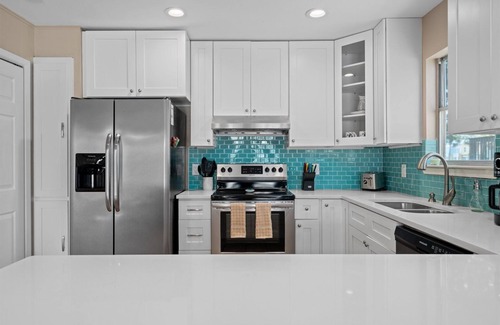 Palm Harbor House | Gone Coastal | Canal-Front + Dock!