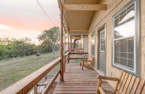 Uvalde House | Gone Fishin' Cabin at Lightning Bug Springs