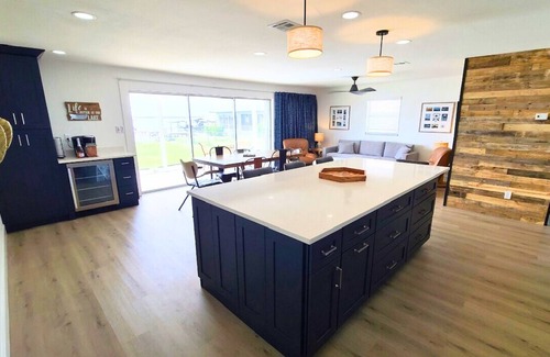 Lake Placid House | Good Vibes Lakefront Home - Private Dock, Stunning Sunsets, & Water Access