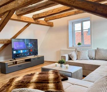 Freudenstadt Apartment | Good Wood Apartment - Modernes Fachwerk am Marktplatz in Freudenstadt