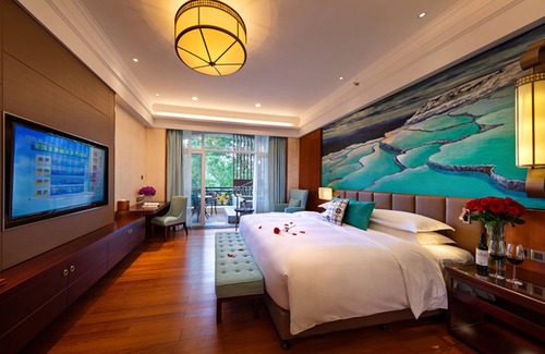 Miaolingjiuwei Hotel | Goodview Hot Spring Hotel Tangxia
