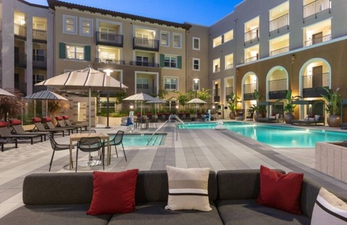Whisman Station Condo | Gorgeous 1BR Condo with Pool Access in Upscale Community