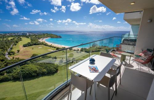 Maho Apartment | Gorgeous 2 bedroom, 17th floor, with breathtaking view, Fourteen at Mullet Bay