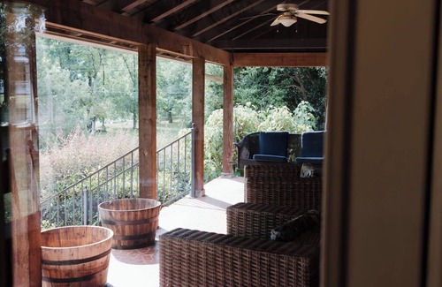 Montevallo Cabin | Gorgeous 6 bedroom home with game room, POOL, FISHING POND & PICKLE BALL court