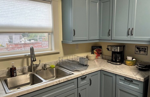 Manitowoc House | Gorgeous 6-bedroom house. Sleeps 16. .3 mile from the beach!