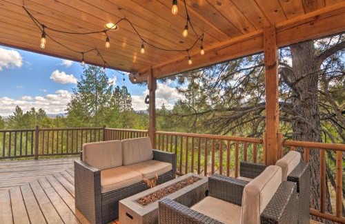 Long Valley Junction House | Gorgeous Alton Cabin with Deck and Mountain Views