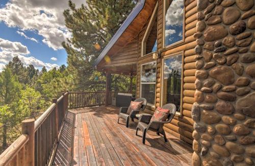Long Valley Junction House | Gorgeous Alton Cabin with Deck and Mountain Views