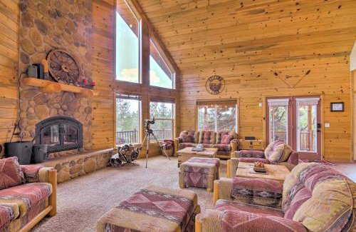 Long Valley Junction House | Gorgeous Alton Cabin with Deck and Mountain Views