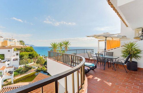 Chimenea Apartment | Gorgeous apartment with large balcony and stunning sea and Mountain Views.