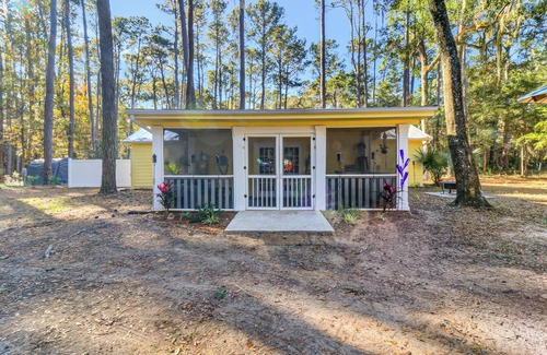 Daufuskie Island Cottage | Gorgeous Boho 2-bedroom cottage nestled in nature on Daufuskie Island!