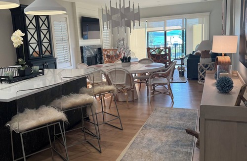 Boyne City Condo | Gorgeous brand new 2-bedroom condo with AC in serene Village of Walloon Lake.
